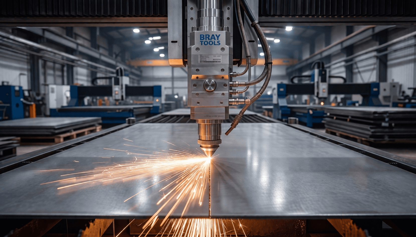 Lazer kesim üretim hattı