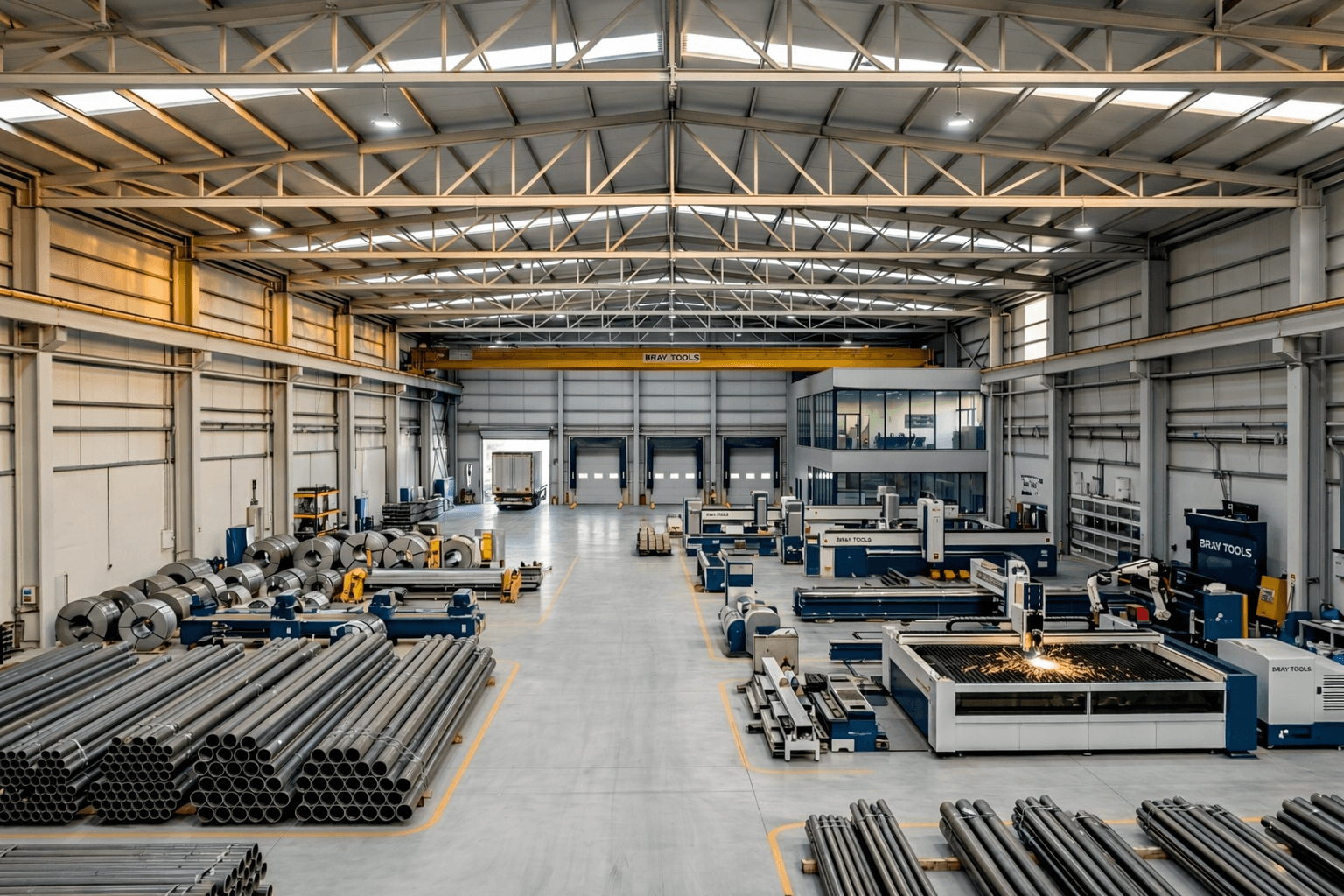 Modern endüstriyel tesis